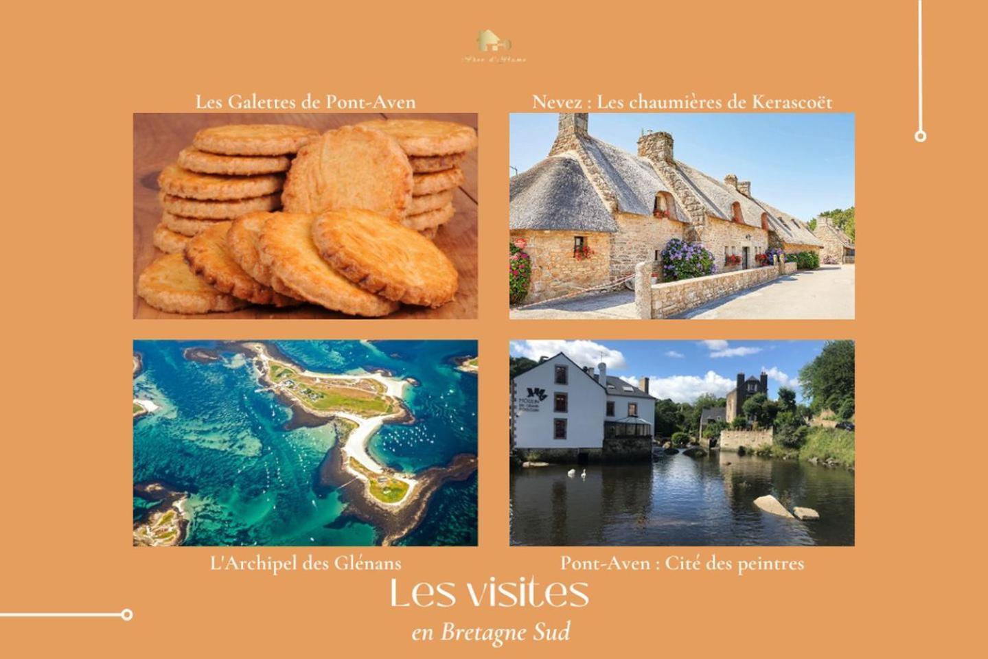 La Maison D'Alphonse, Charmante, Centre Historique 4-6Pers Quimperlé Esterno foto